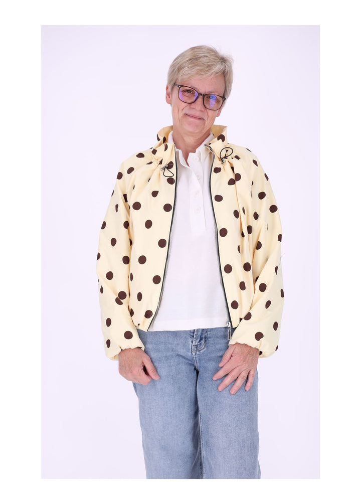 Jacke Damen AOP Punkte