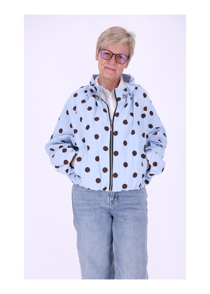 Jacke Damen AOP Punkte