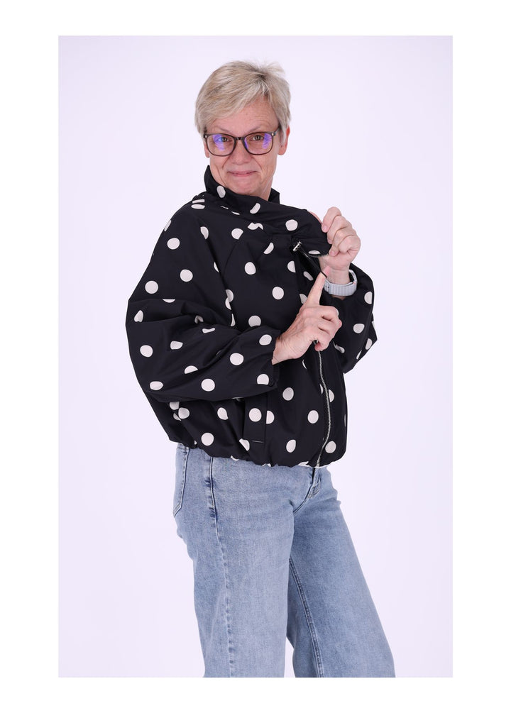Jacke Damen AOP Punkte