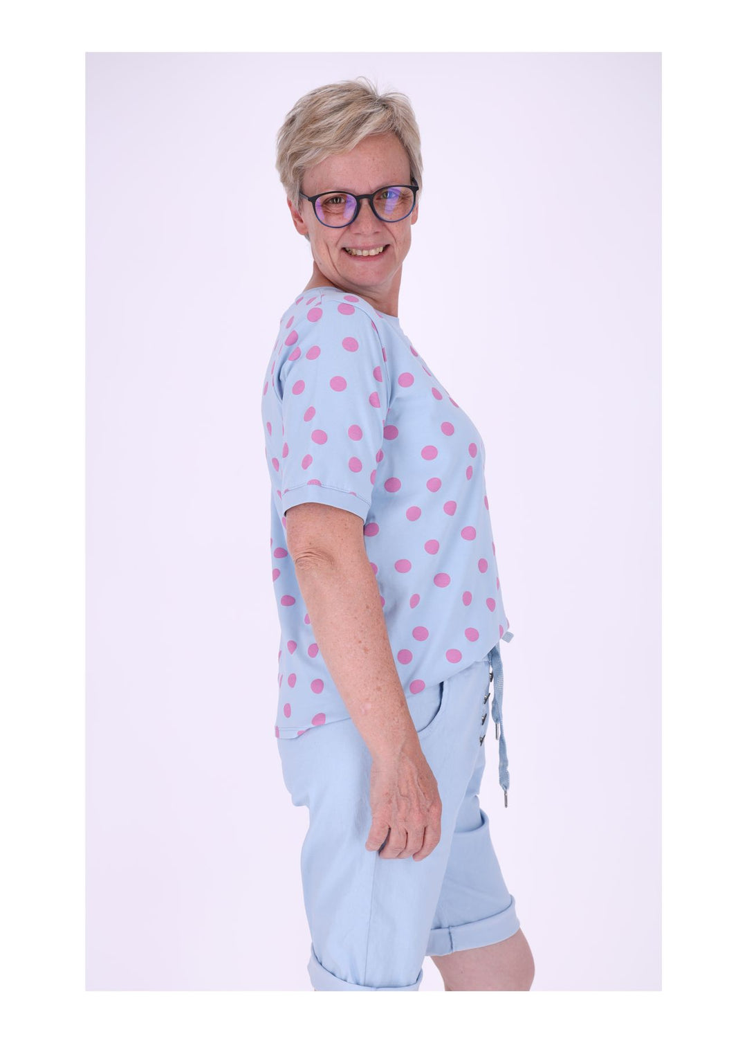 T-Shirt Damen AOP Punkte