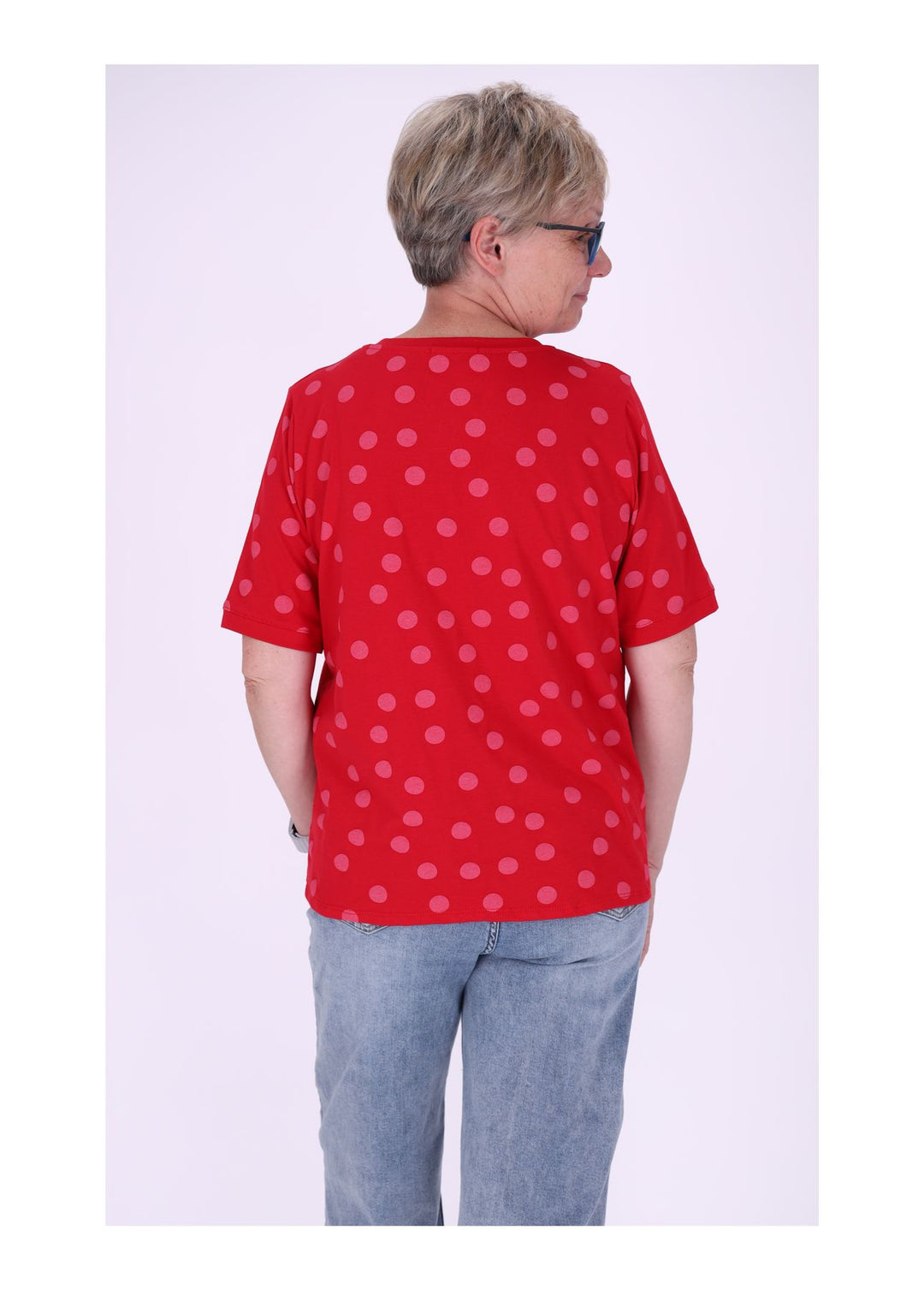 T-Shirt Damen AOP Punkte
