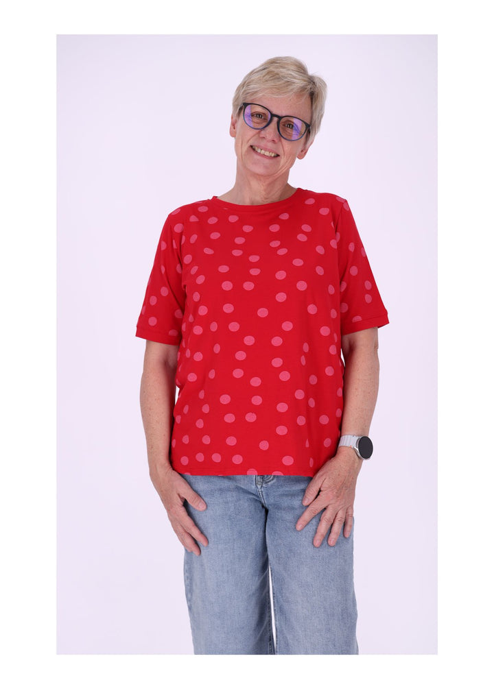 T-Shirt Damen AOP Punkte