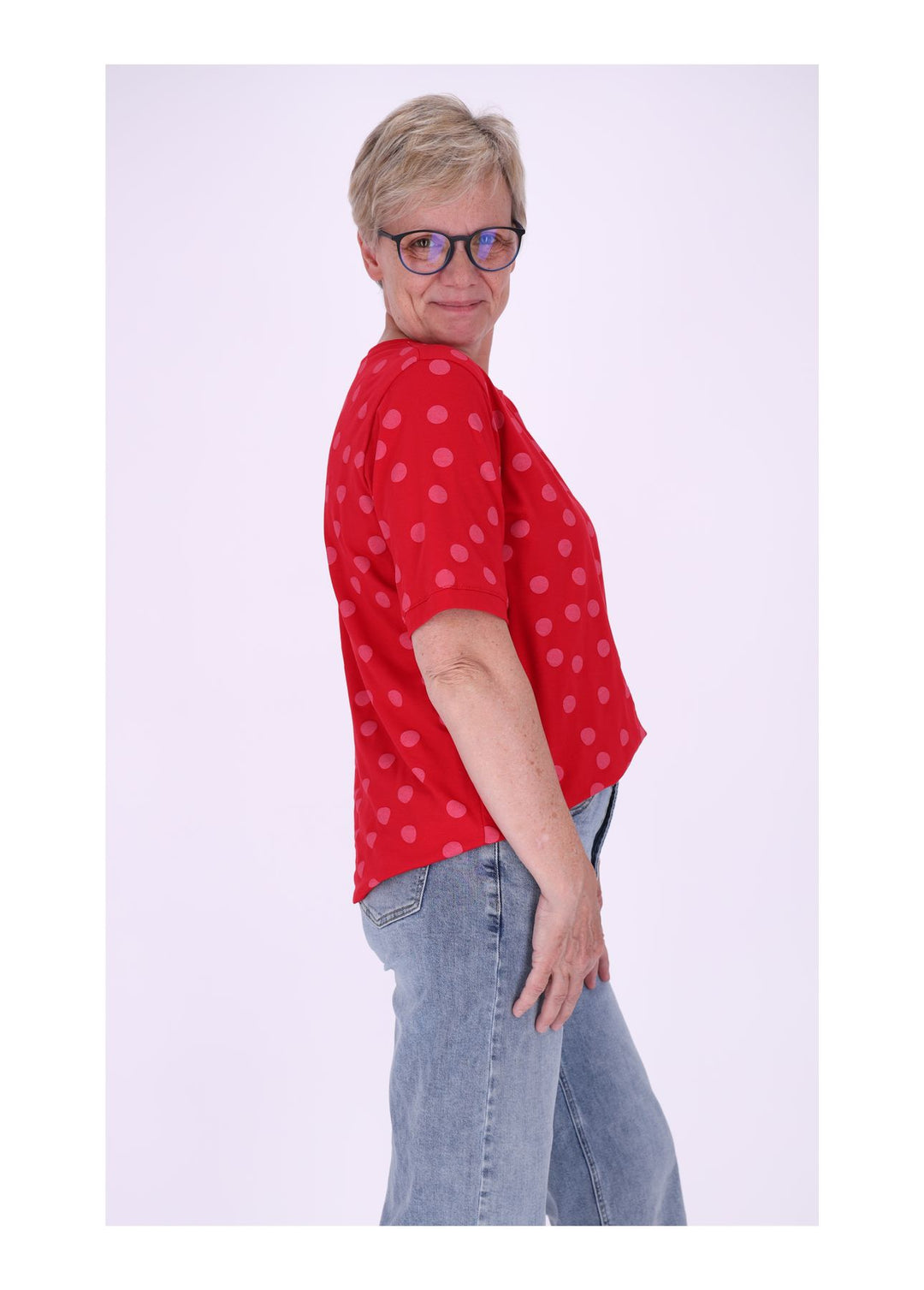 T-Shirt Damen AOP Punkte