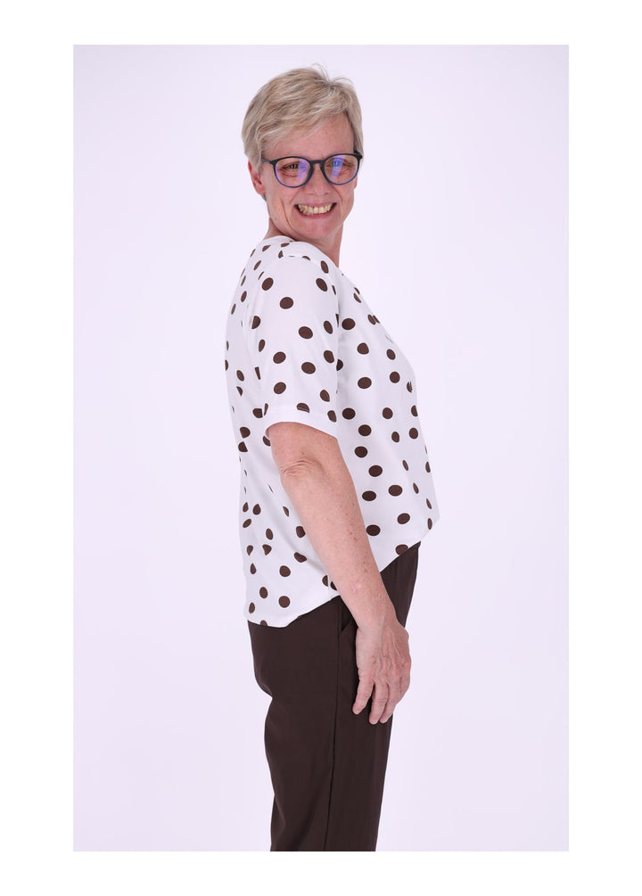 T-Shirt Damen AOP Punkte