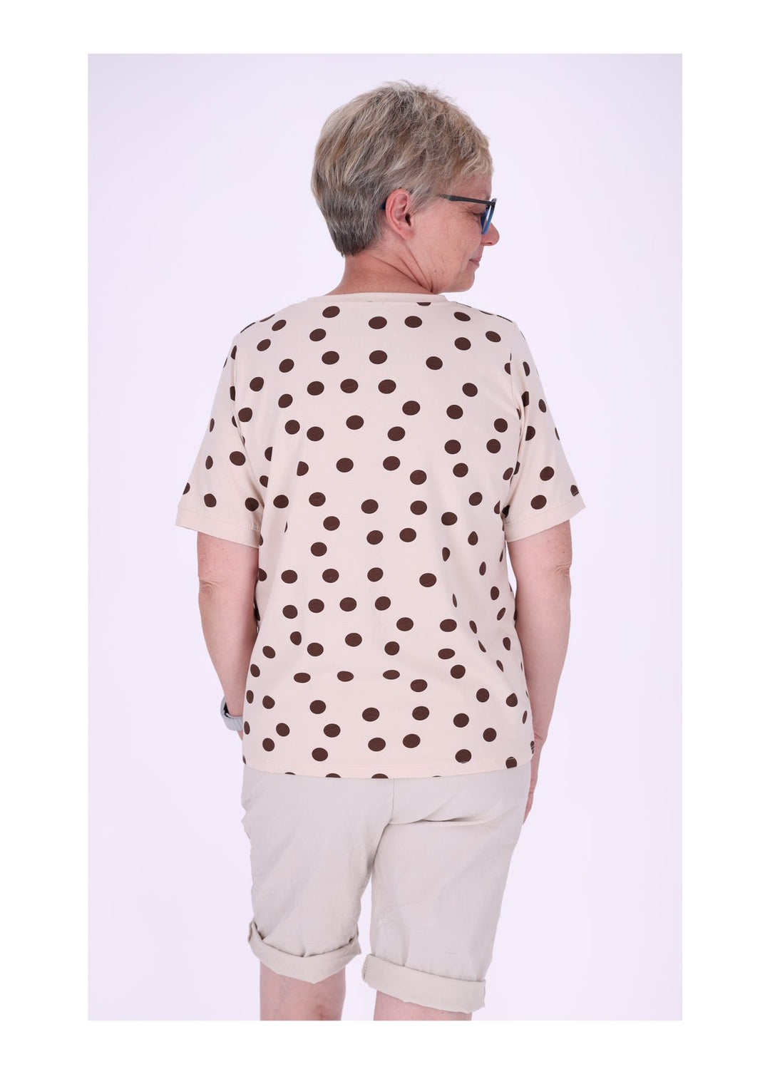 T-Shirt Damen AOP Punkte