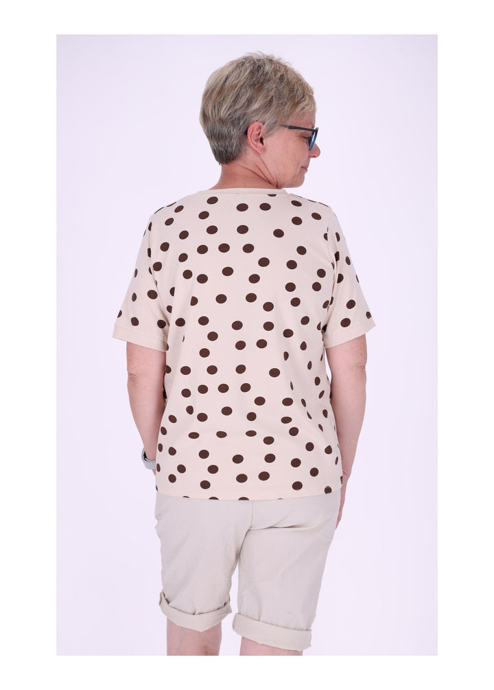 T-Shirt Damen AOP Punkte