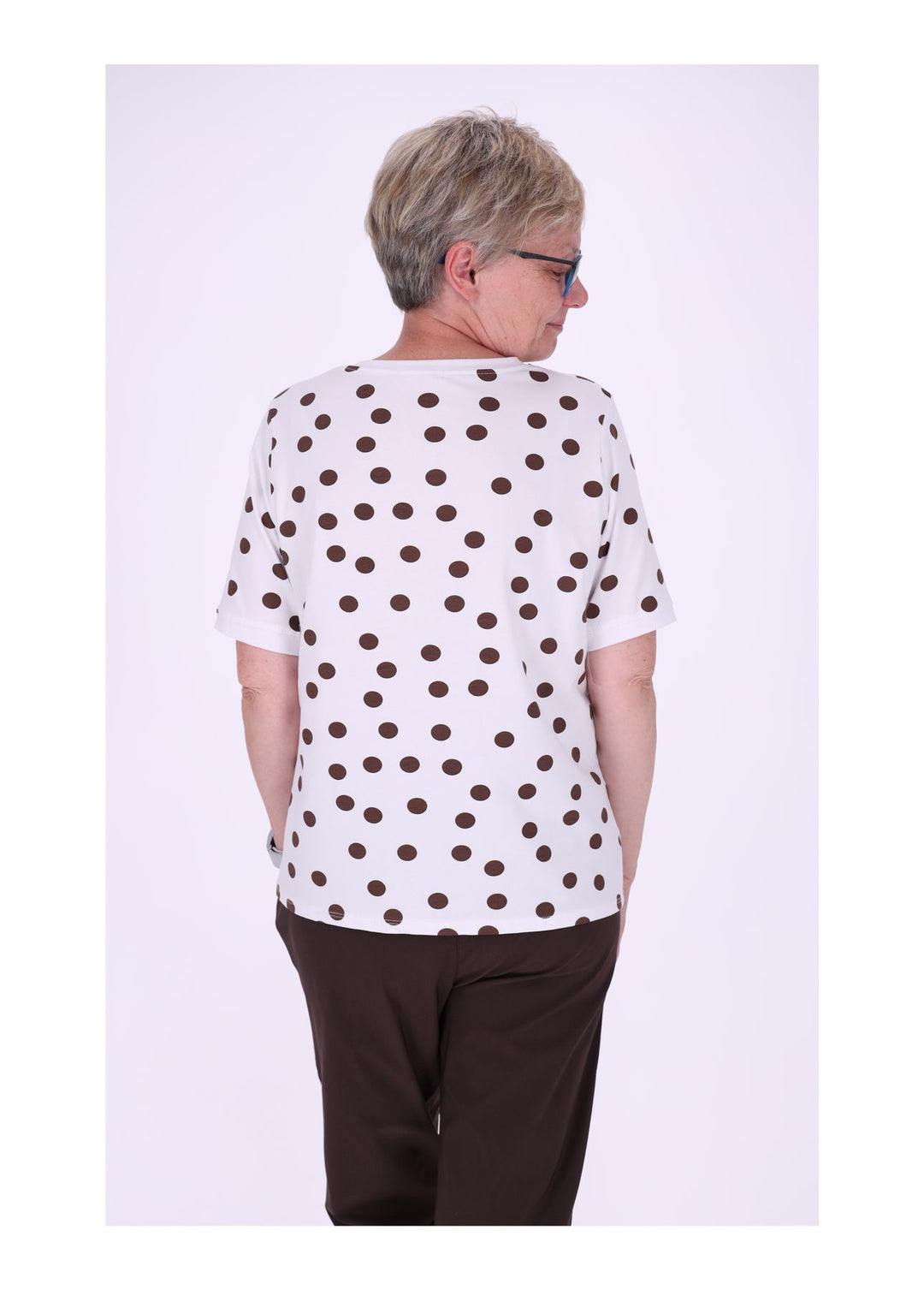 T-Shirt Damen AOP Punkte