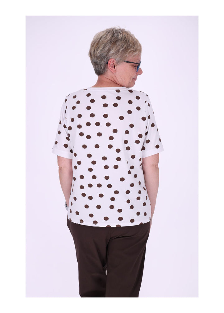 T-Shirt Damen AOP Punkte
