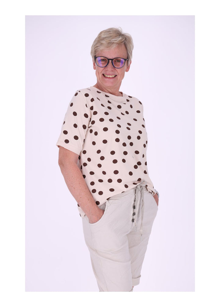 T-Shirt Damen AOP Punkte