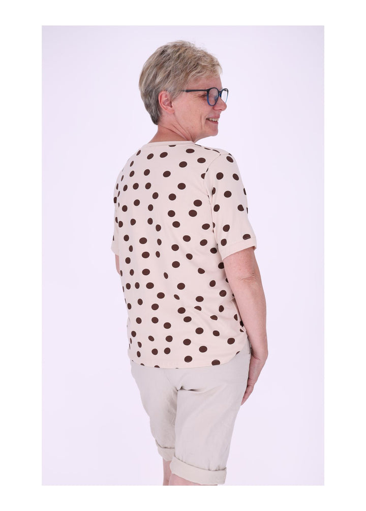 T-Shirt Damen AOP Punkte