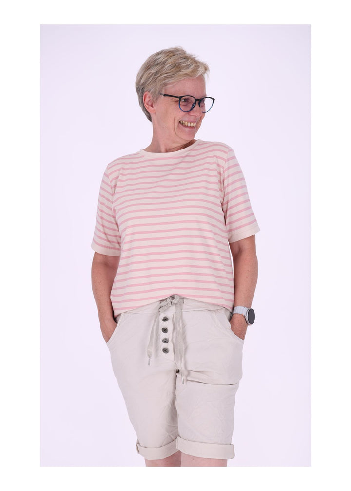 T-Shirt Damen AOP Ringel
