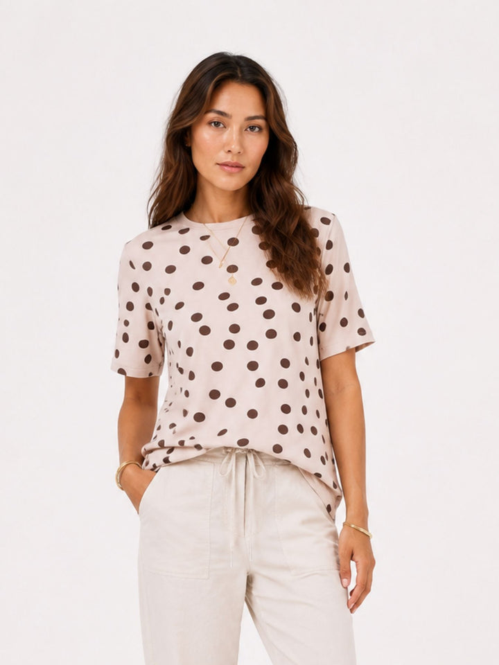 T-Shirt Damen AOP Punkte
