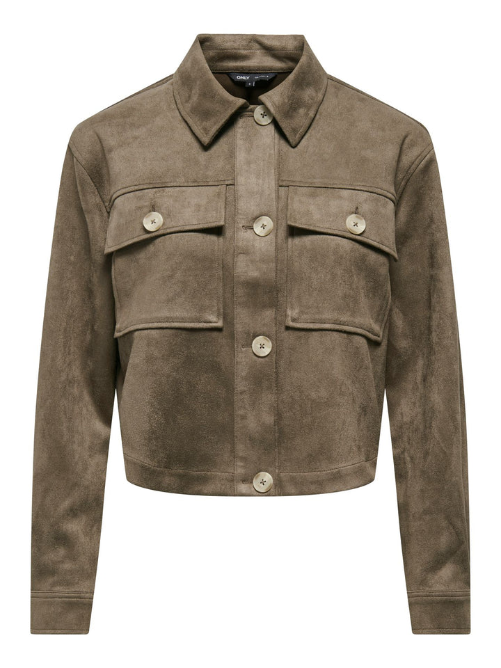 ONLBELICIA FAUX SUEDE JACKET OTW