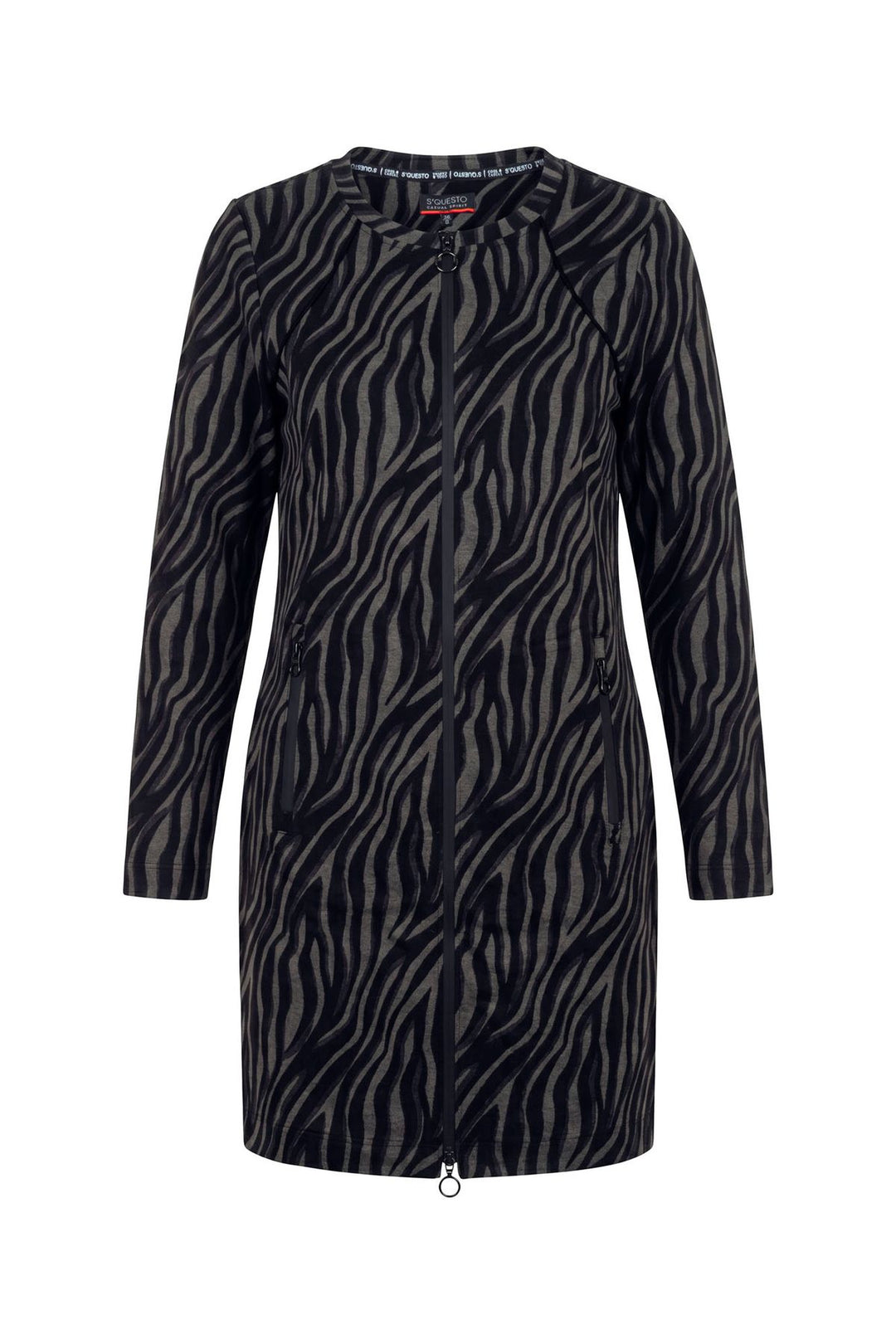 Kleid Damen mit Reißverschluss