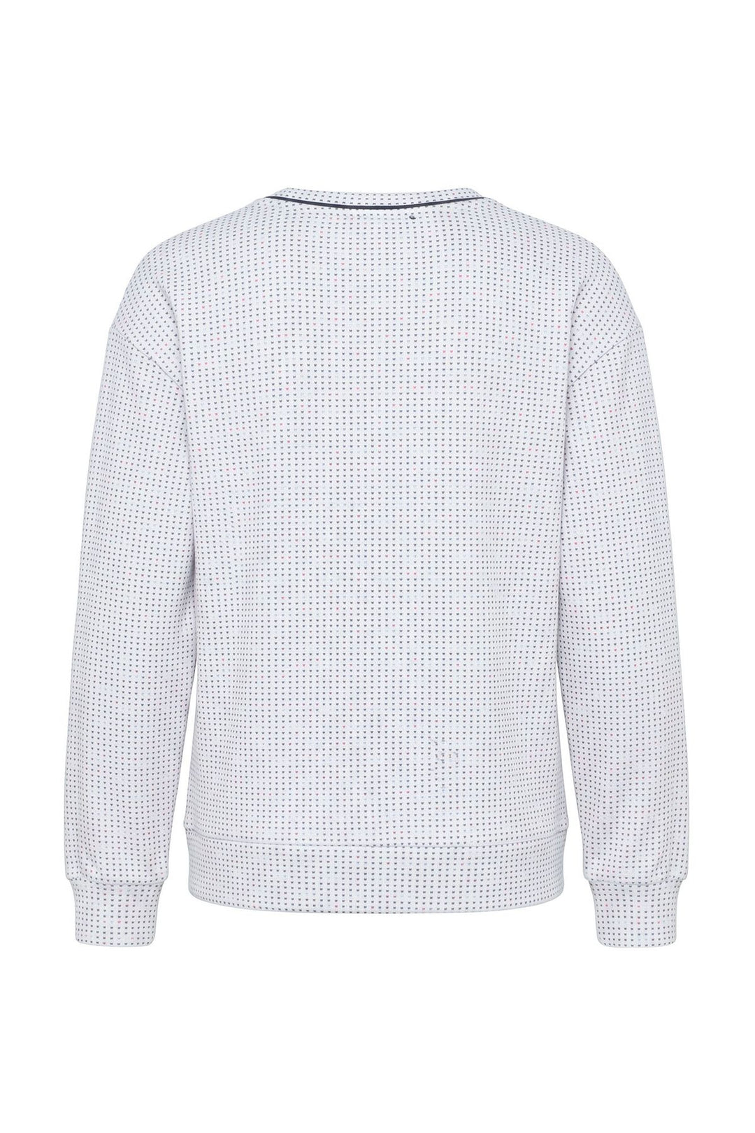 Jacquard-Shirt Damen Boxy-Schnitt