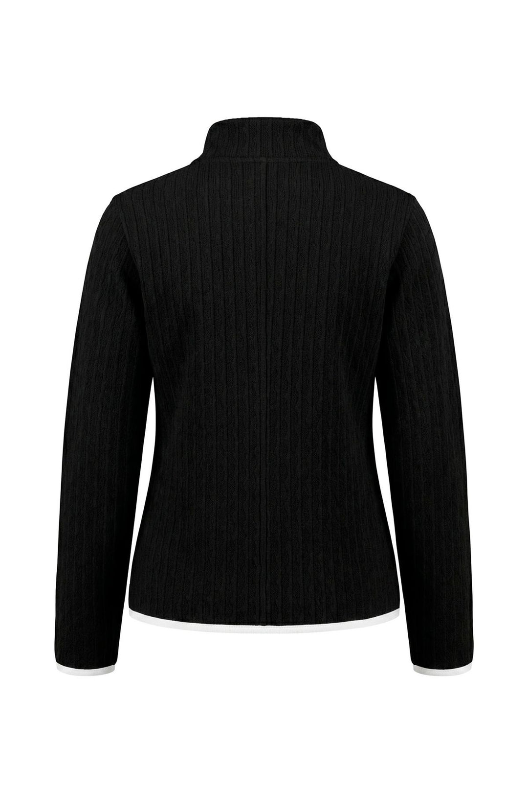 Sweatjacke Damen spannender Jacquard-Struktur
