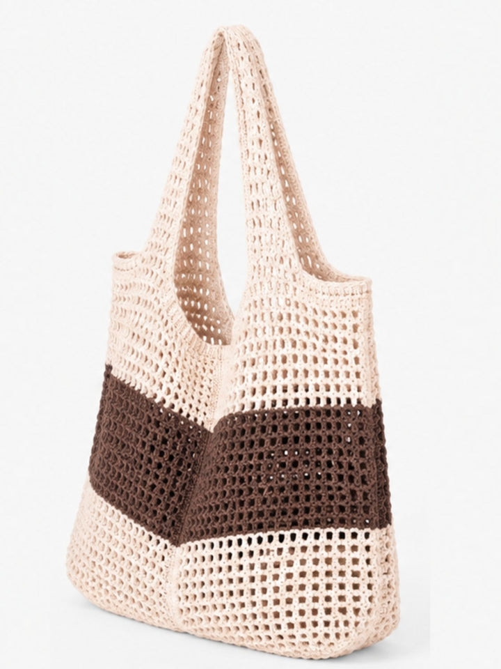 Tasche gehäkelt mehrfarbig