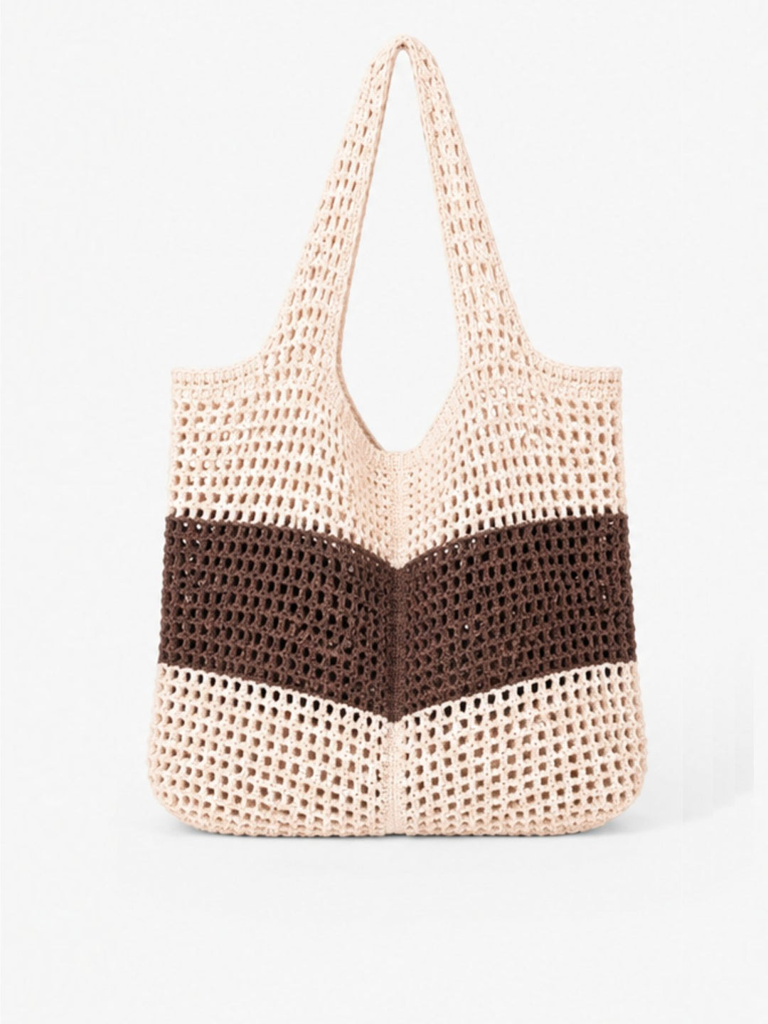 Tasche gehäkelt mehrfarbig