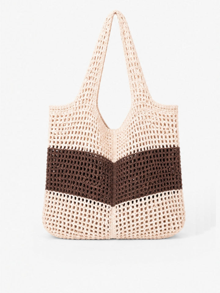 Tasche gehäkelt mehrfarbig