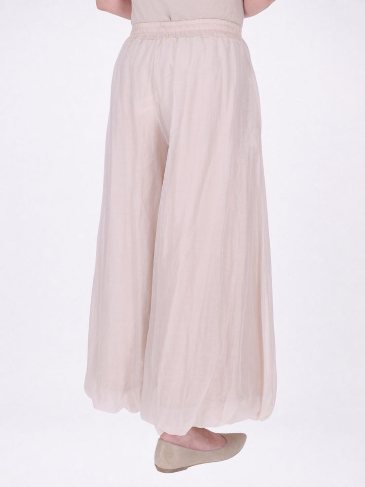 Ballonhose Damen leichte Qualität in Beige