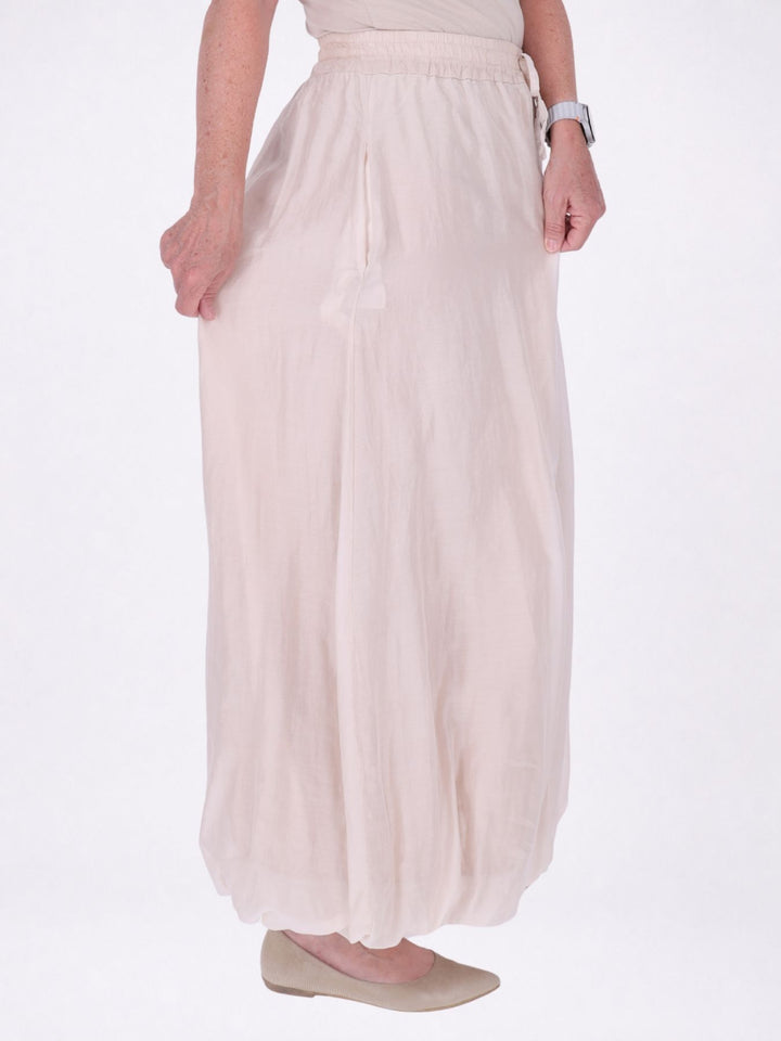 Ballonhose Damen leichte Qualität in Beige