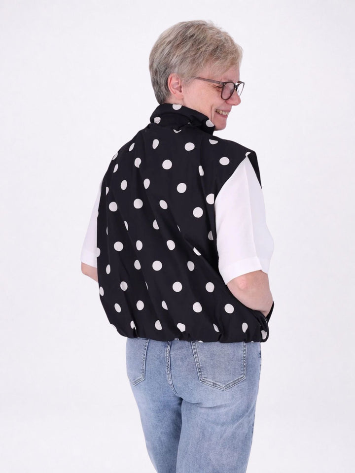 Weste Damen AOP Punkte