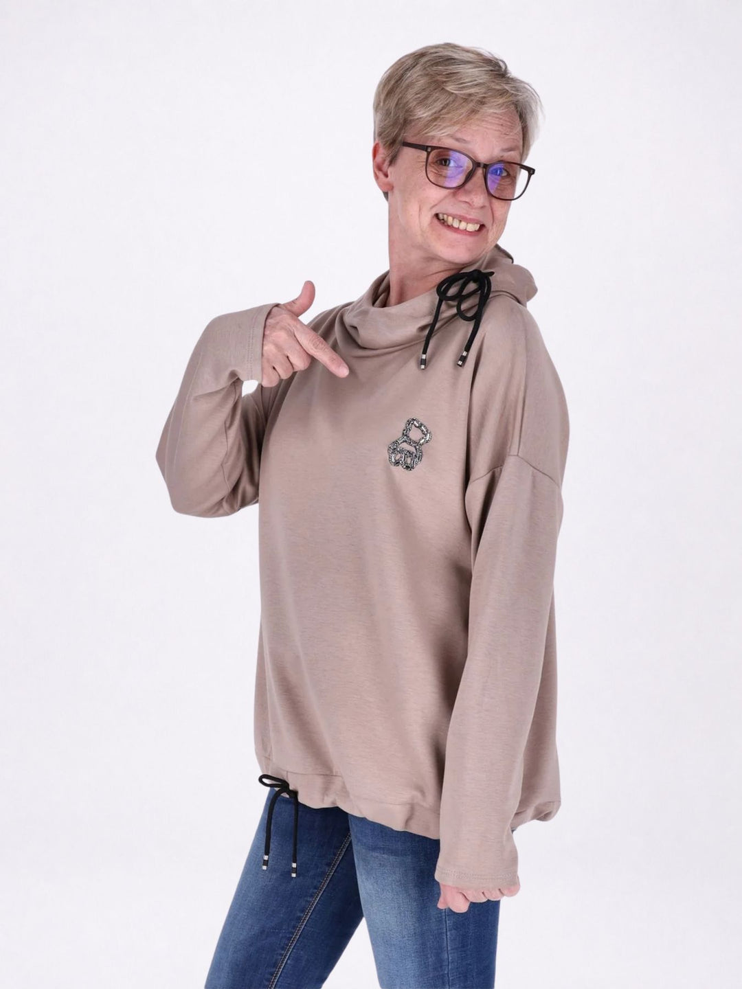 Sweat Kapuze Teddy