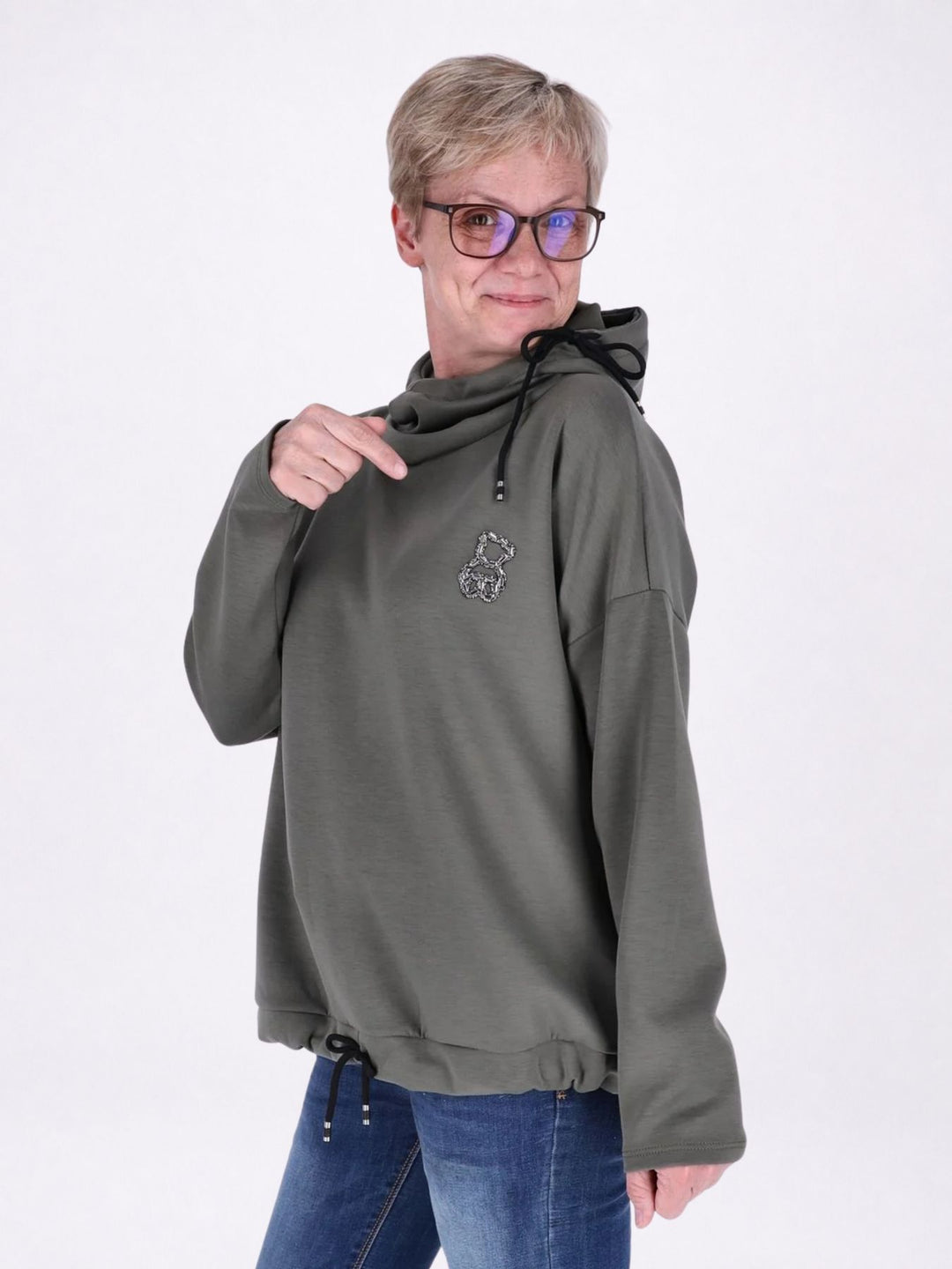 Sweat Kapuze Teddy