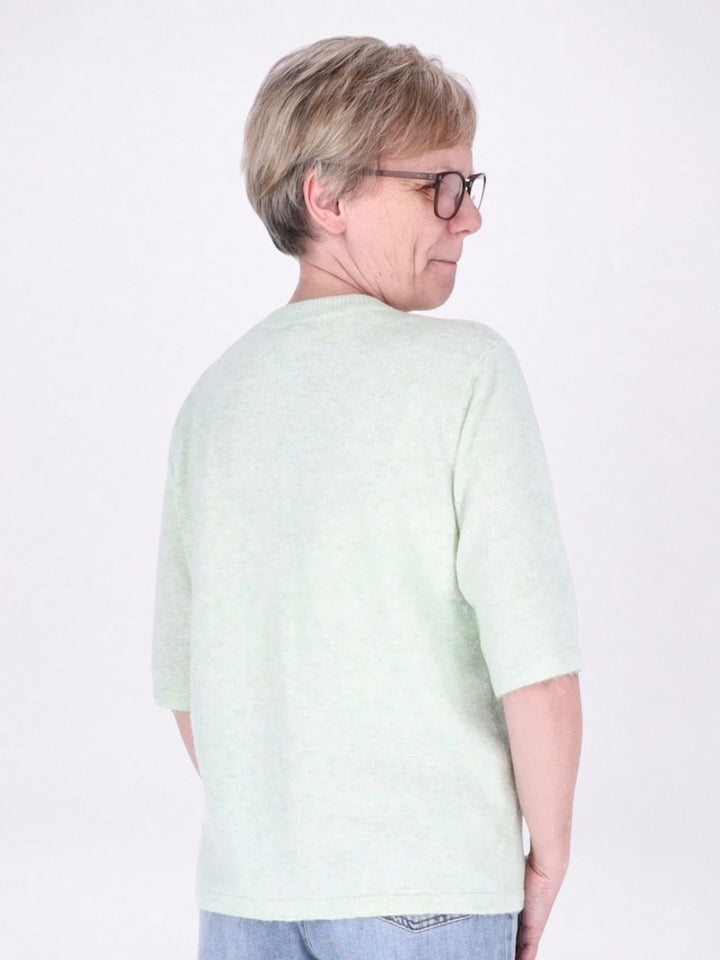 Strickjacke Damen Kurzarm