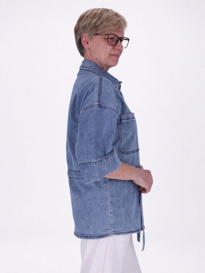 Bluse Jacke Jeans Damen