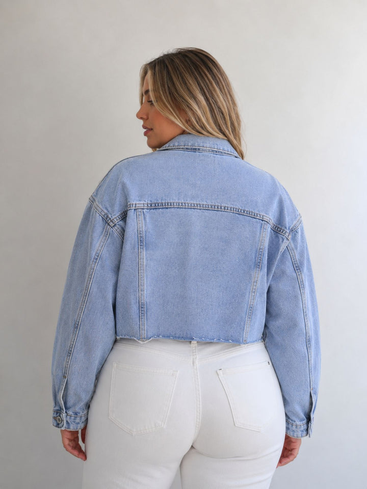 Jeansjacke Cropped