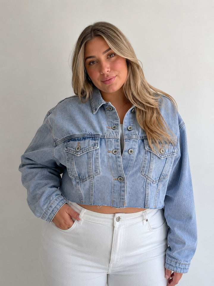 Jeansjacke Cropped