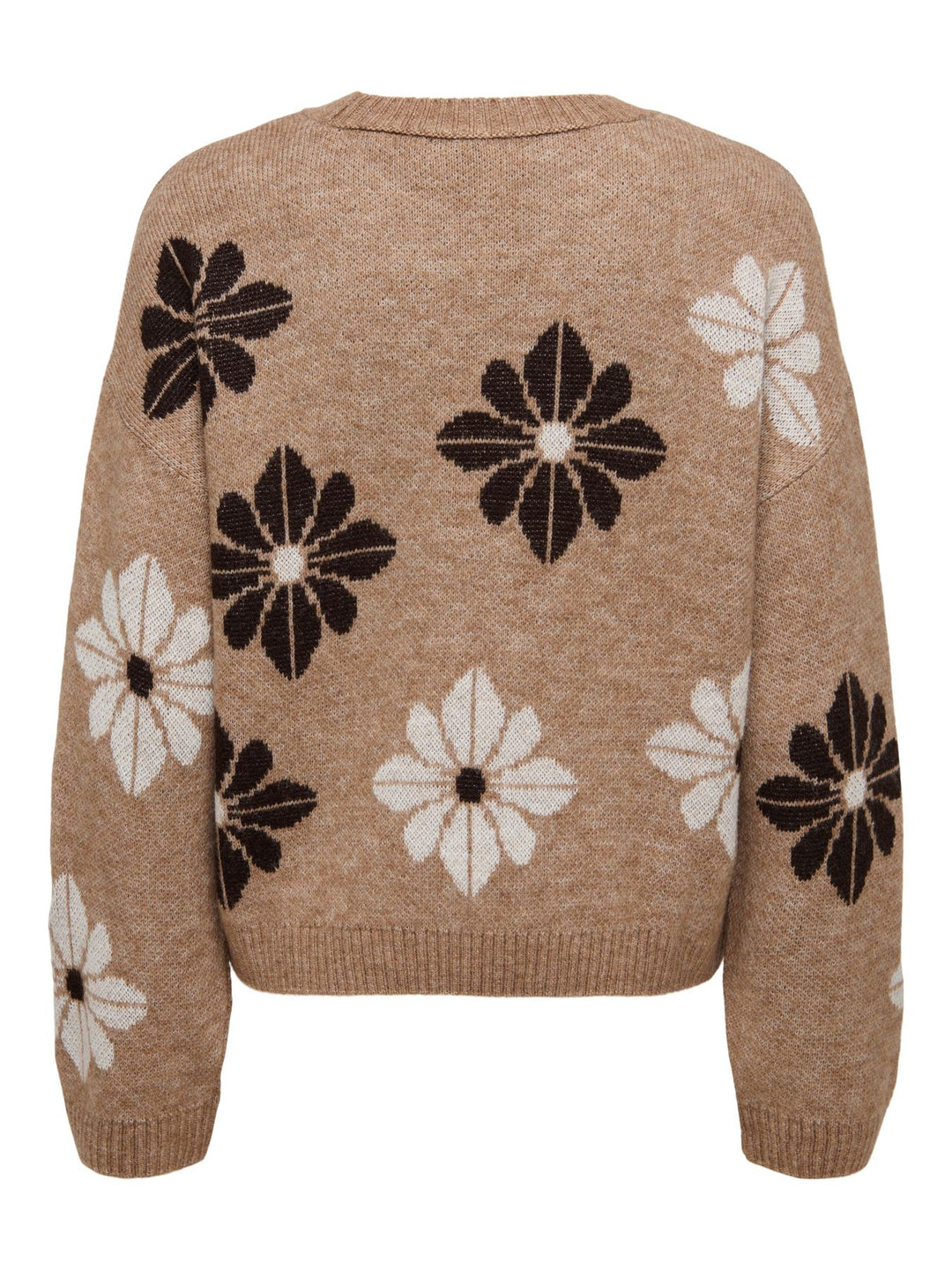ONLFREESIA LS FLOWER O-NECK KNT NOO
