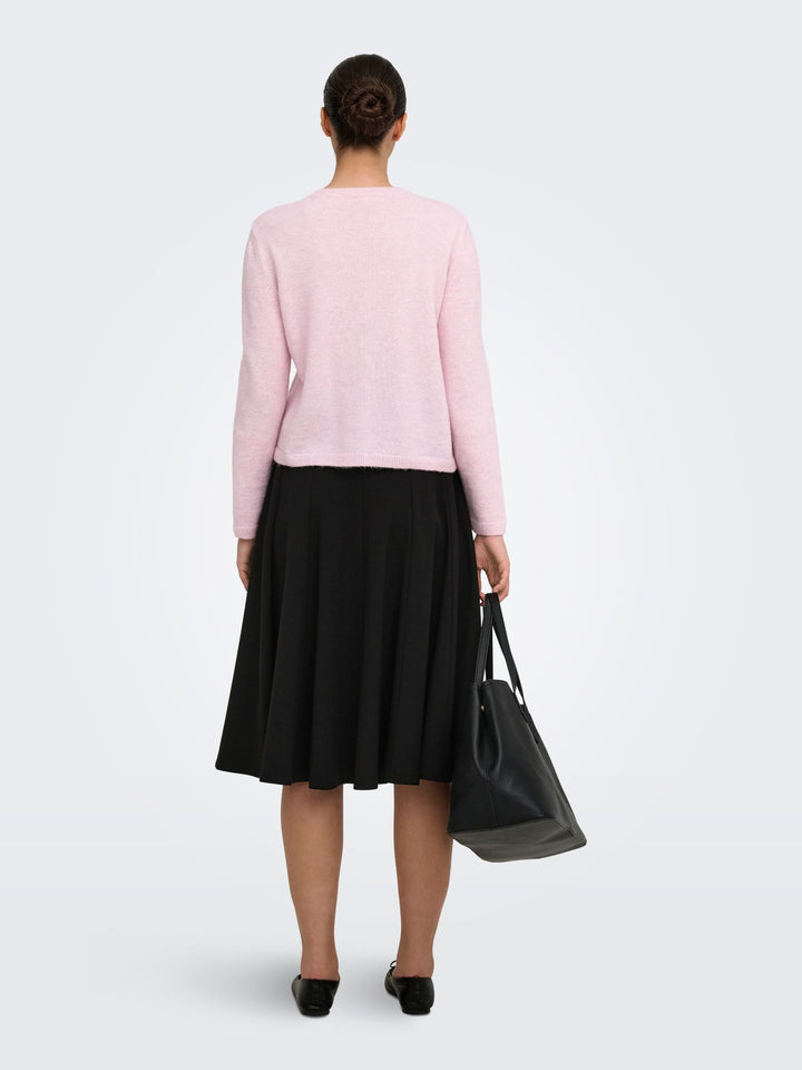 ONLEVIA LS O-NECK CARDIGAN CC KNT Pale Lilac