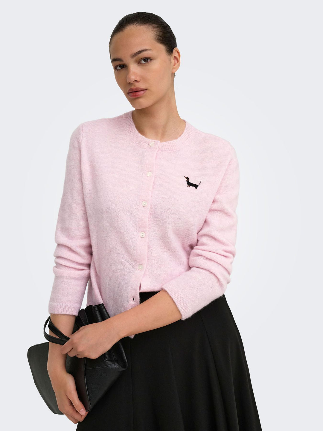 ONLEVIA LS O-NECK CARDIGAN CC KNT Pale Lilac