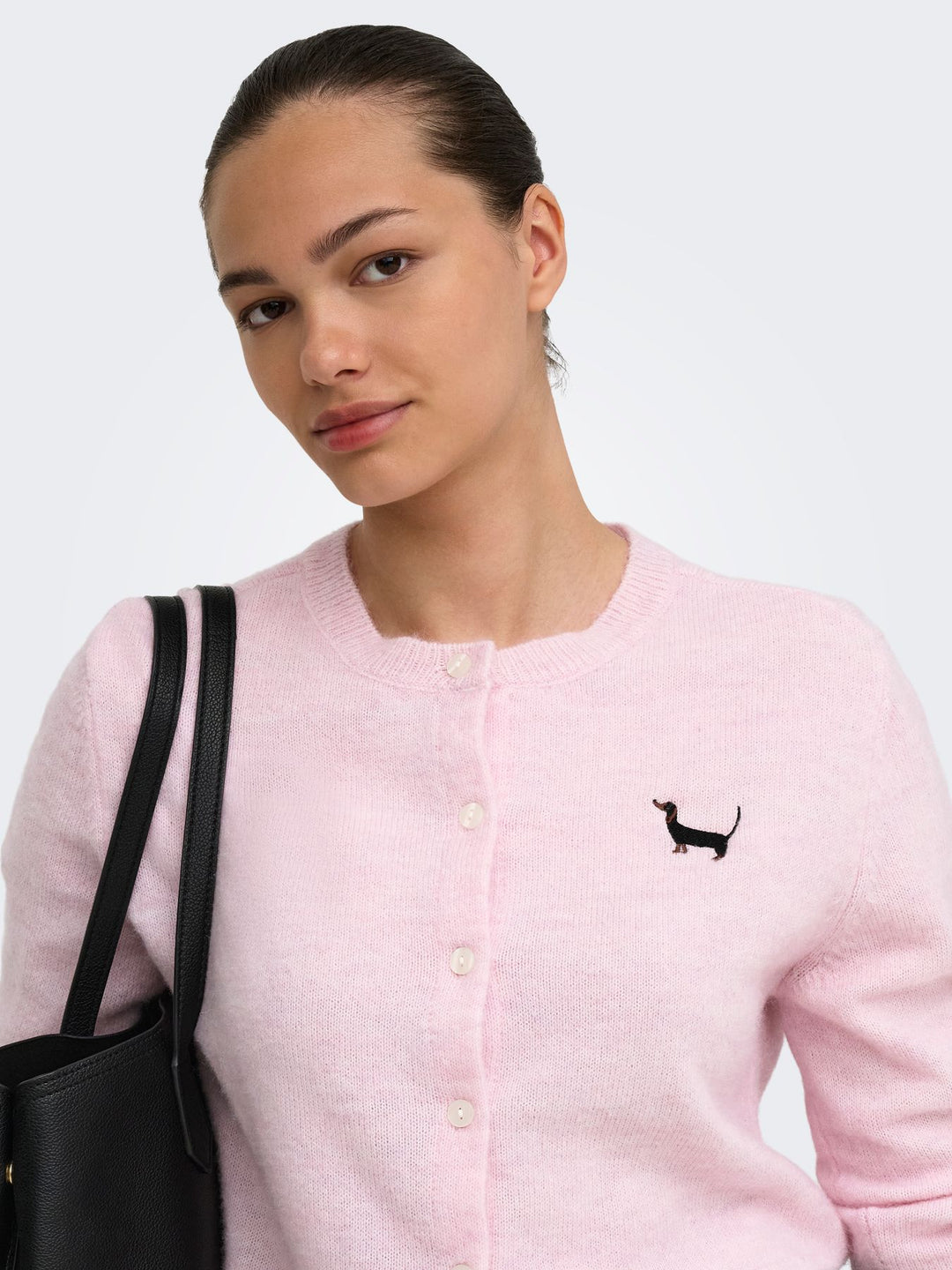ONLEVIA LS O-NECK CARDIGAN CC KNT Pale Lilac