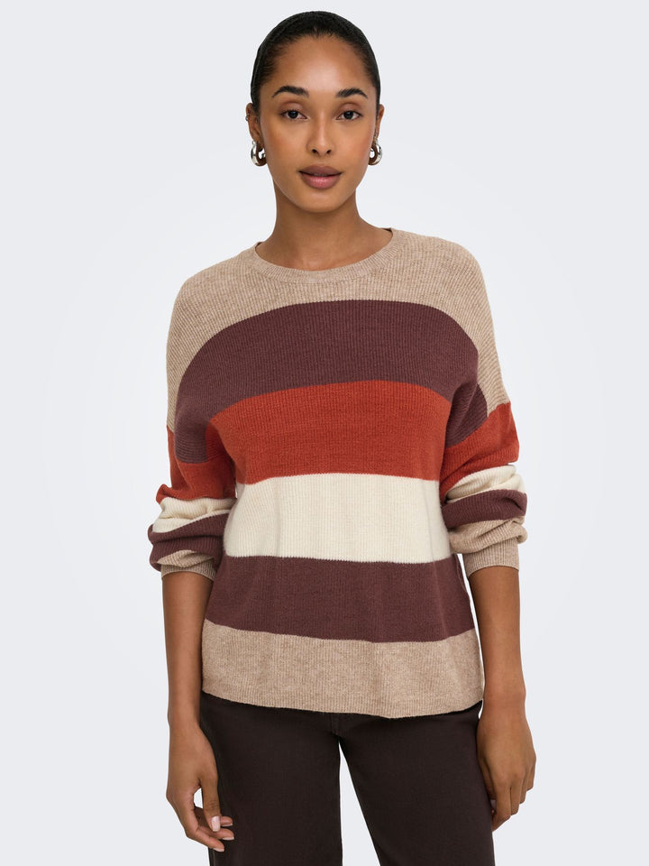 ONLATIA L/S STRIPE PULLOV KNT NOOS