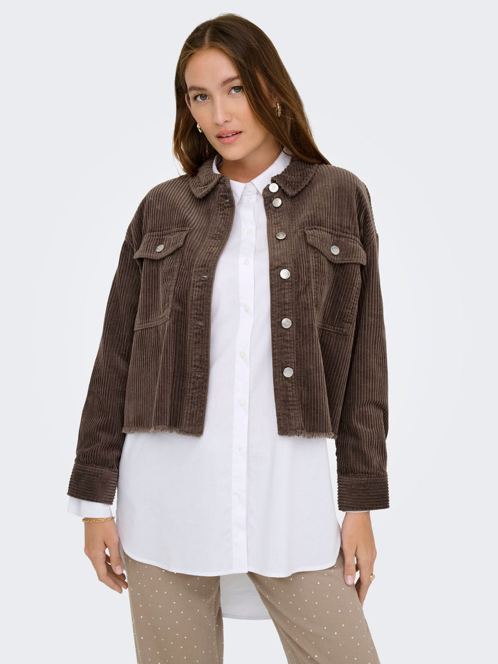 ONLMARINA-ENY L/S CORD JACKET PNT N Shopping Bag