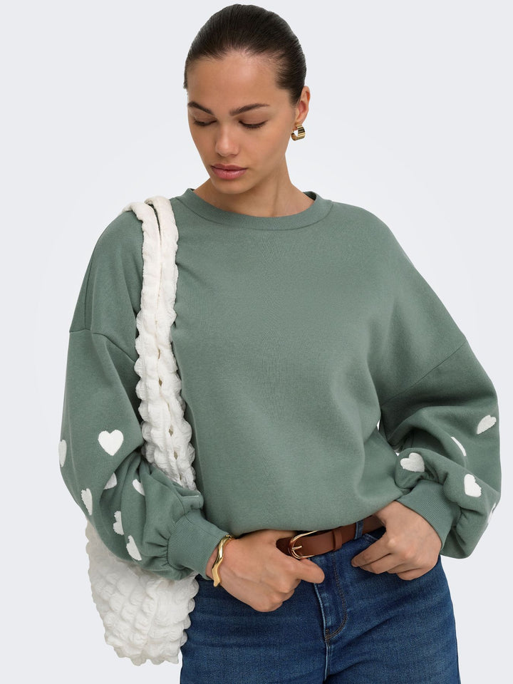 ONLMACY L/S O-NECK BOX CC SWT NOOS