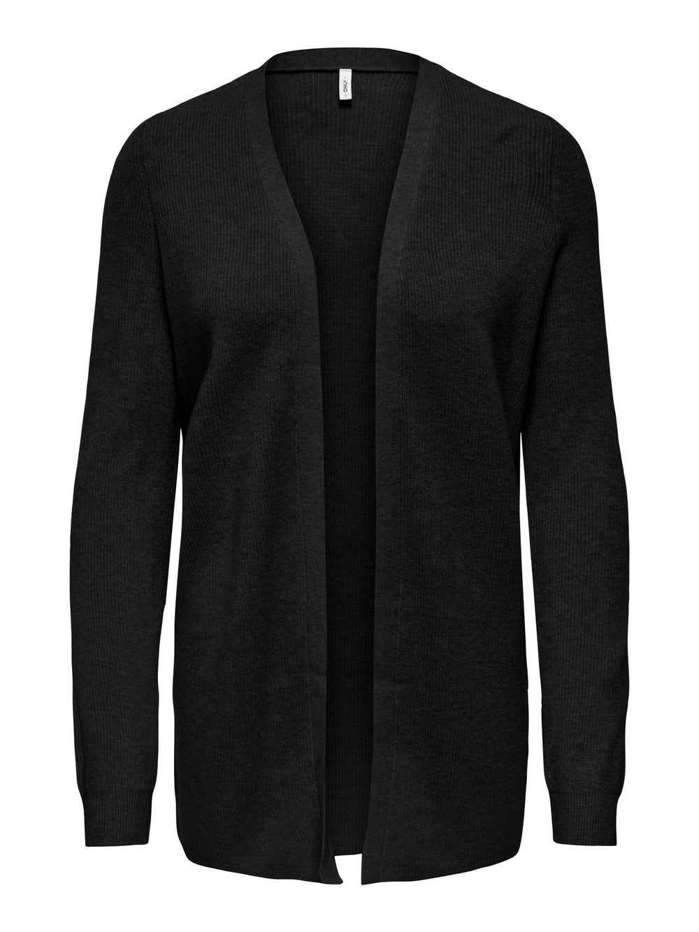 ONLMARY LS OPEN RIB CARDI KNT Black