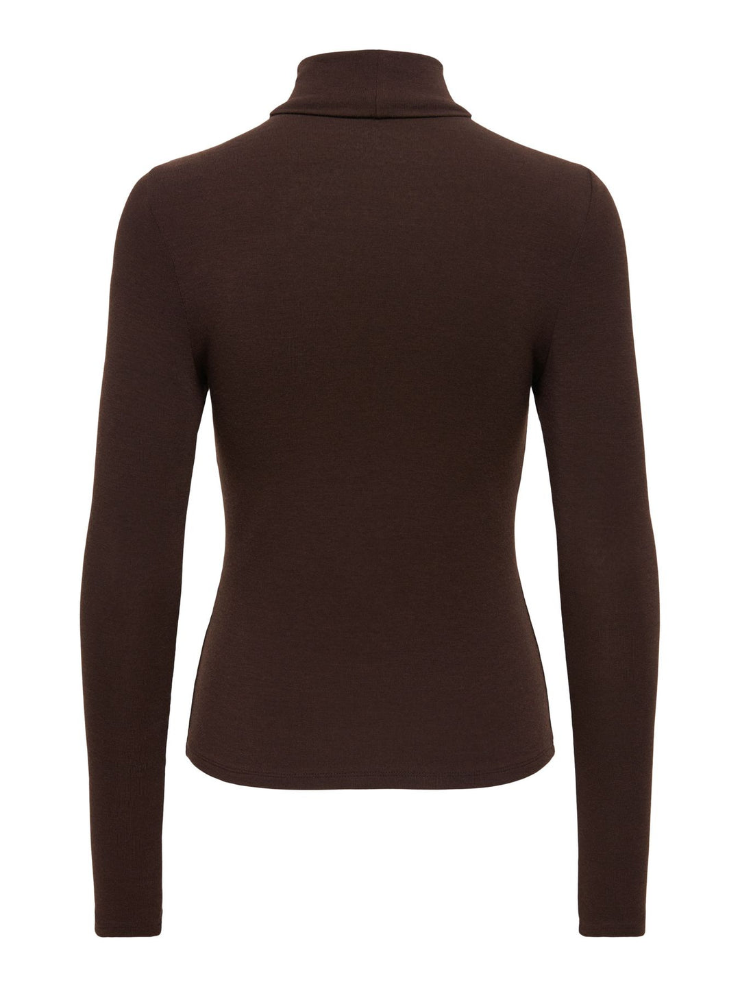 ONLGLAMOUR L/S ROLL-NECK TOP JRS NO Black Coffee