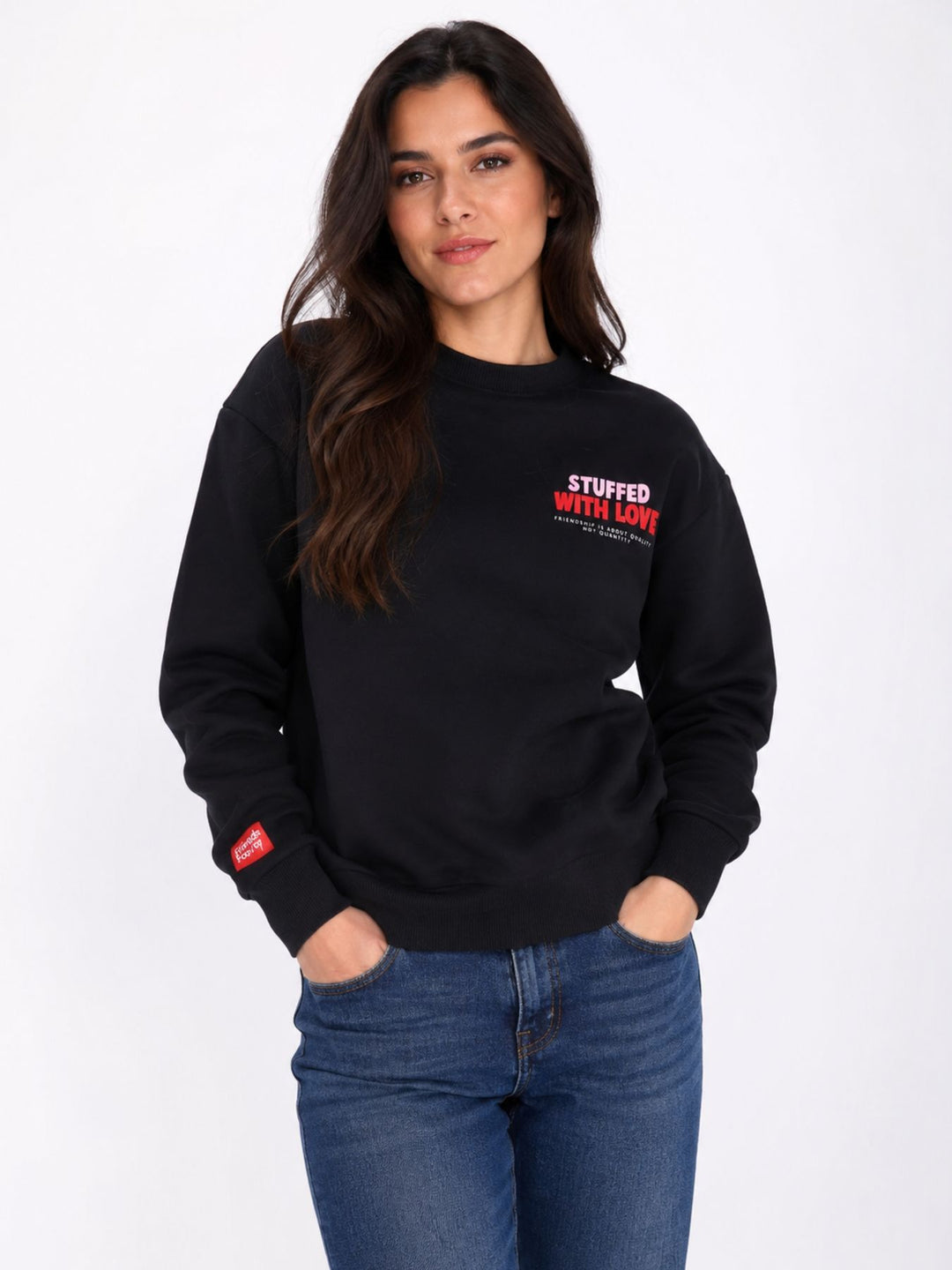 Damen DOB Sweat, oversize fit, langarm, R