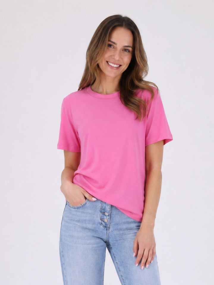 ONLHAPPY S/S O-NECK TEE PR JRS Wild Orchid