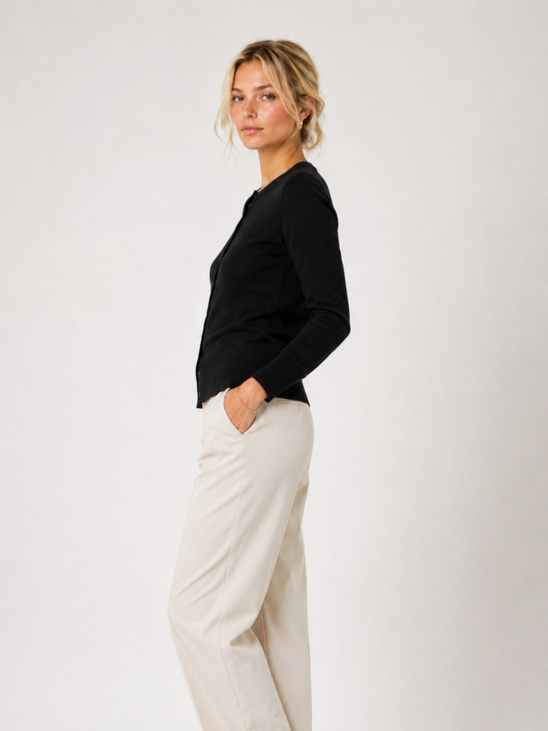 Damen ONLAMA LIFE LS BUTTON CARDIGAN CC K