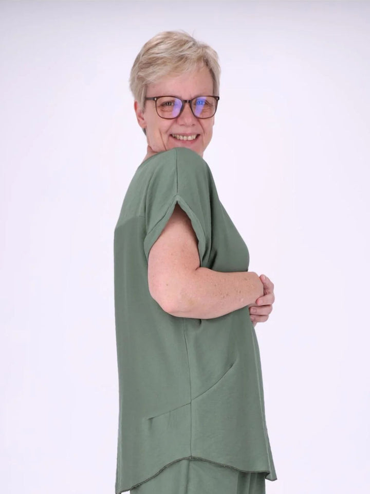 T-Shirt Damen Raglan Ärmel
