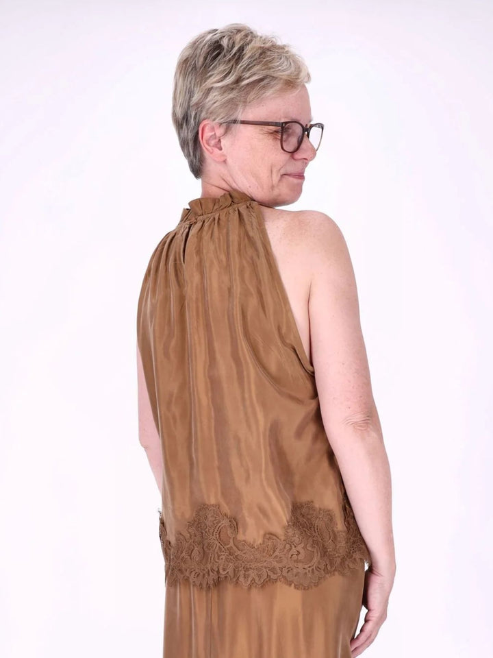 Top Damen Lingerie Spitze am Bund