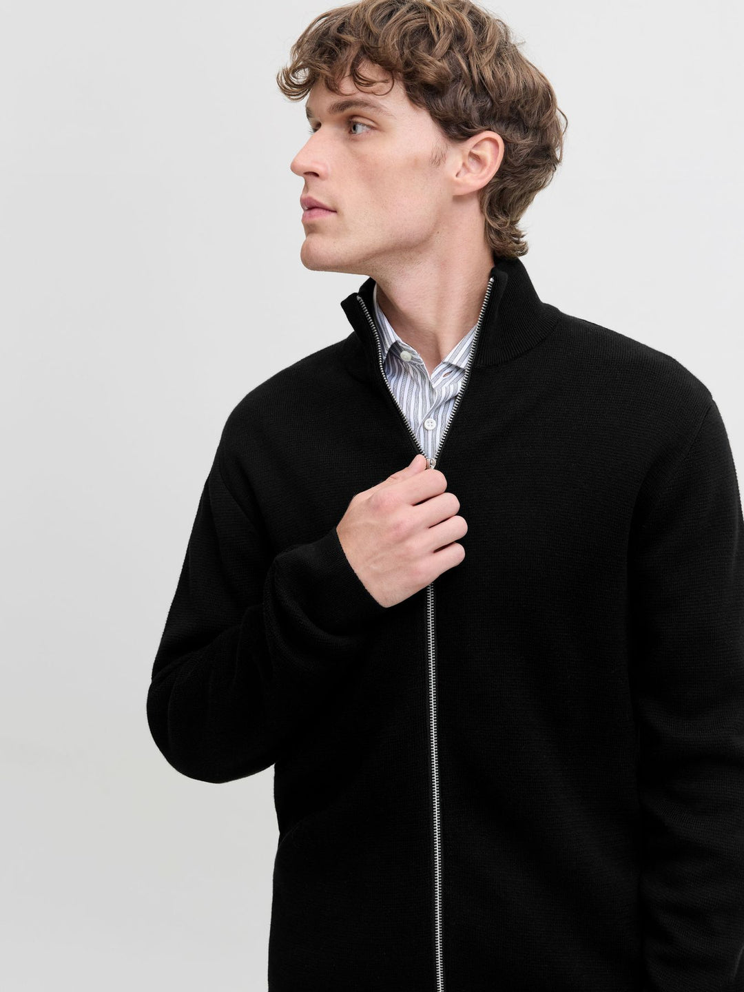 JPRBLAMILANO STITCH HIGH NECK CARDI