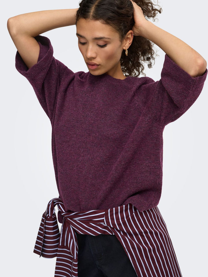 ONLSIMONI 3/4 PULLOVER KNT NOOS