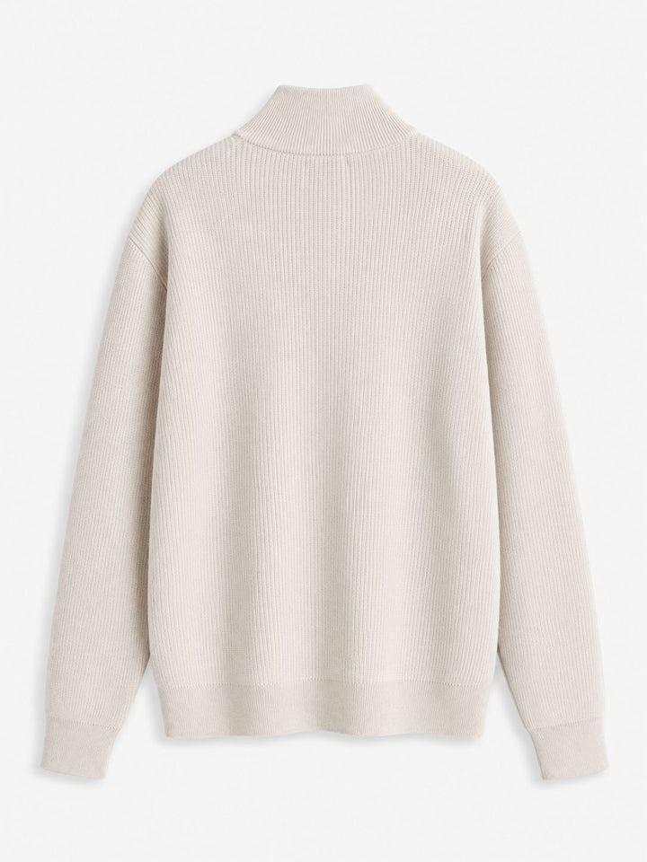 JPRBLACONNOR KNIT HALF ZIP