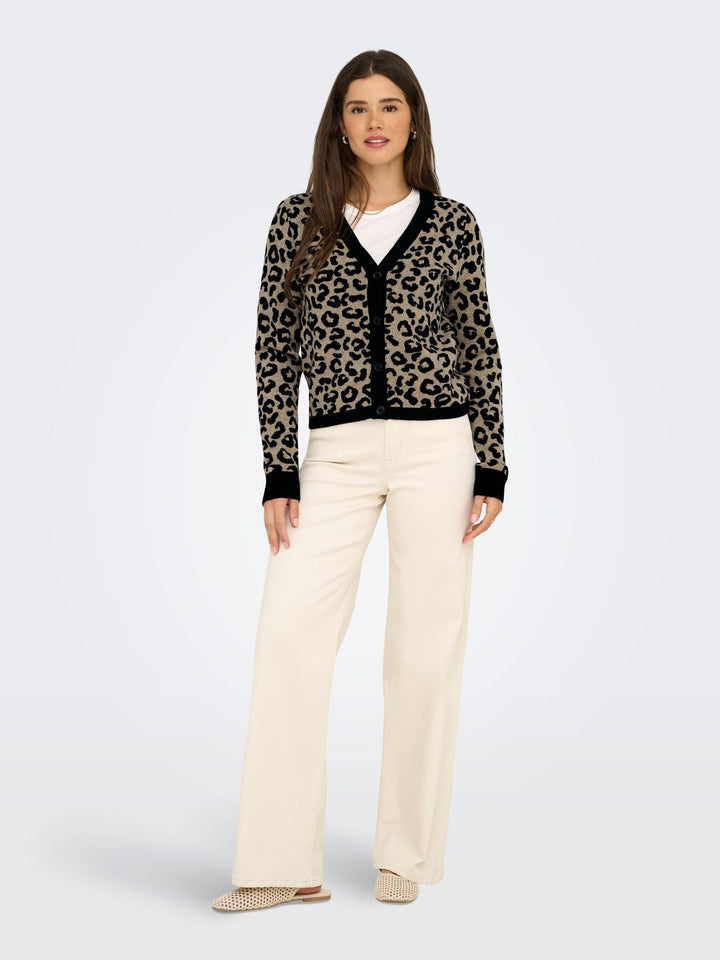 ONLLEO LS V-NECK CARDIGAN KNT NOOS